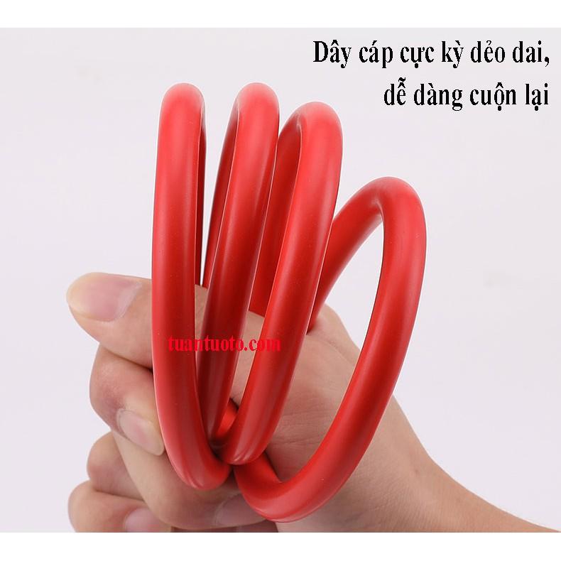 Dây cáp sạc bình ắc quy ô tô