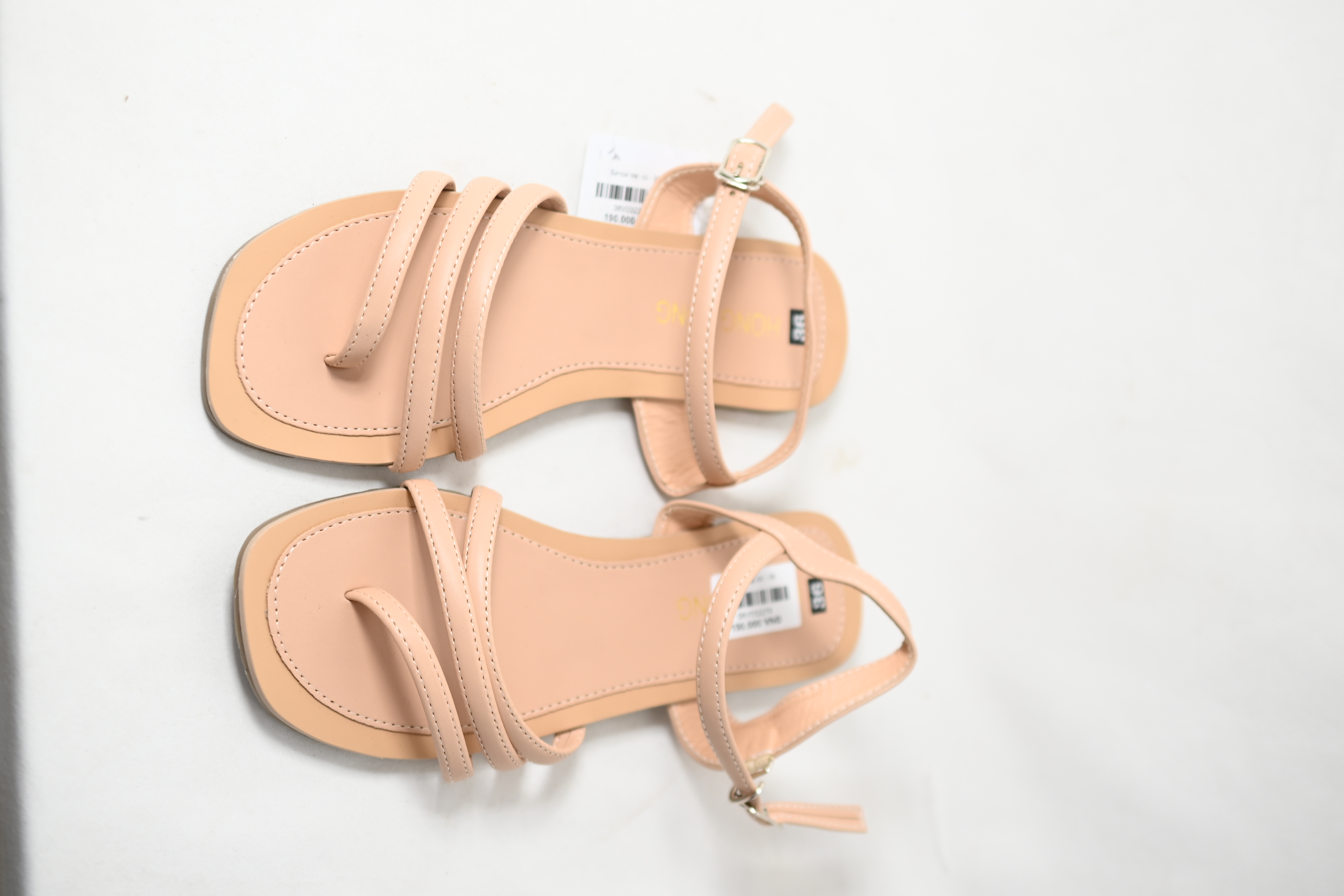 Sandal trệt đan dây đơn giản nữ