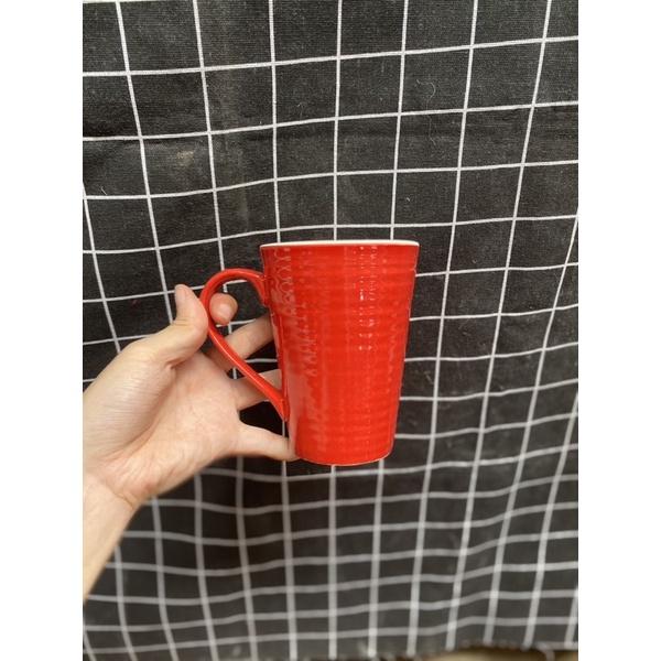 Cốc ly sứ có quai dáng nhọn 330ml cao 12cm - Nhiều màu lựa chọn - Gốm sứ Bát tràng