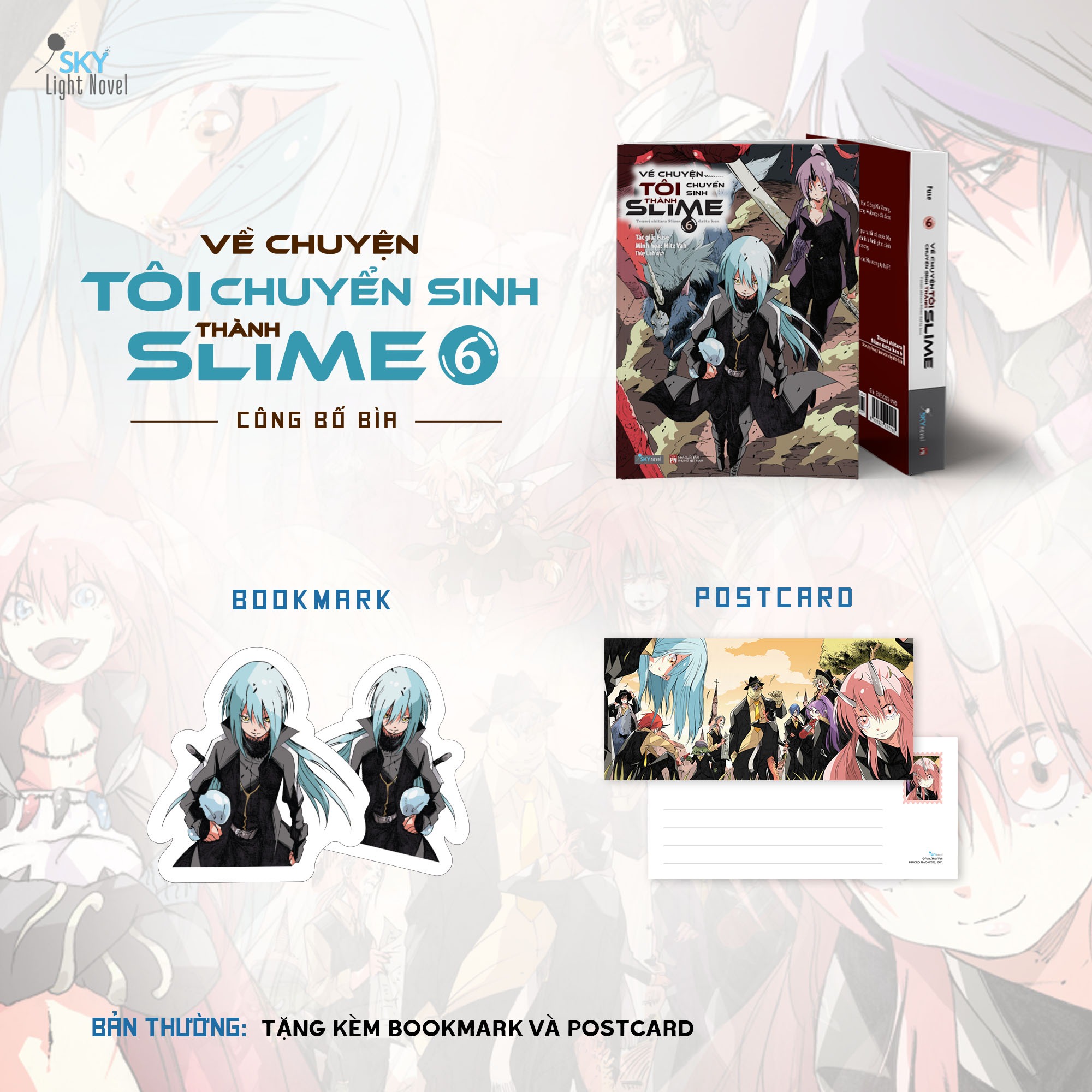 Sách - Về Chuyện Tôi Chuyển Sinh Thành Slime (Tập 6)