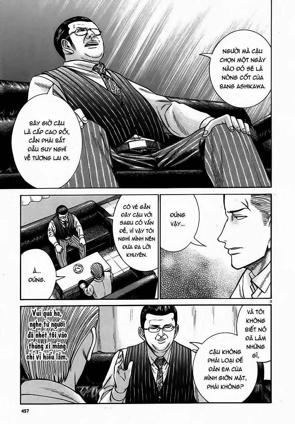 anh chàng yakuza và cô nàng siêu năng lực chapter 81 3