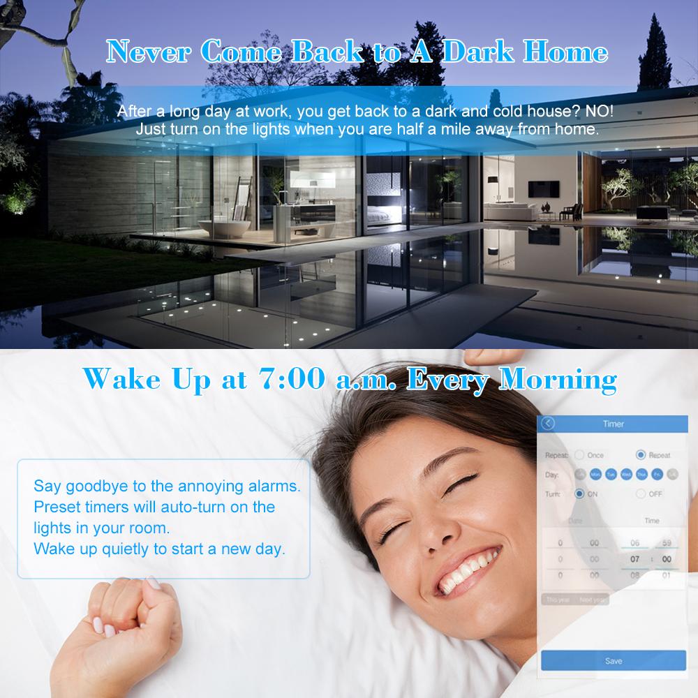 SONOFF T1 EU ITEAD Smart WiFi Wall Light Touch Switch Wireless 1 Gang Touch/WiFi/433MHz RF/APP Remote Control Timing Function Support for Google Home/Nest and Amazon Alexa Smart Home