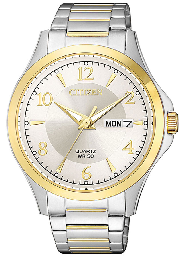 Đồng Hồ Nam Citizen Dây Thép Không Gỉ BF2005-54A - Mặt Trắng