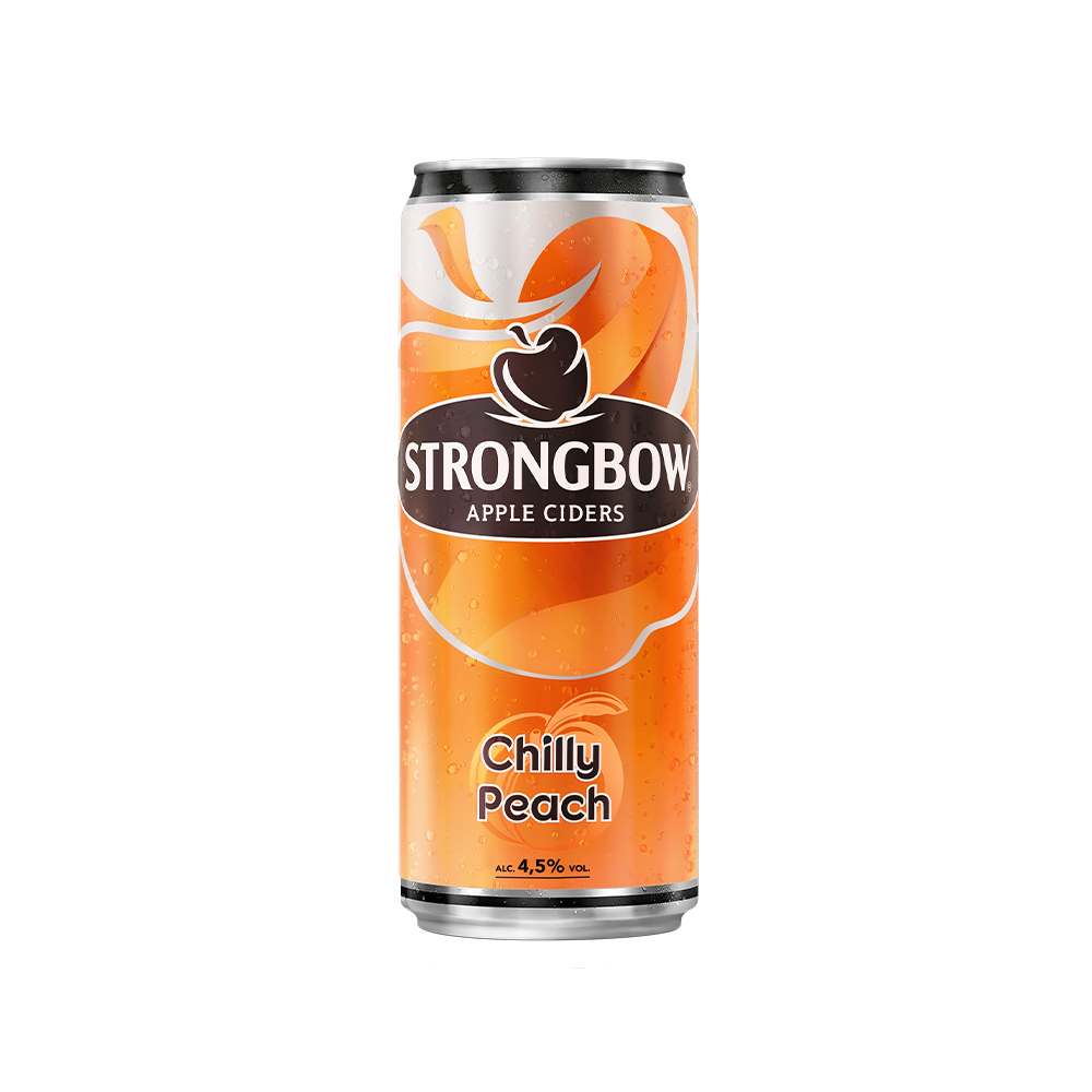 Thùng 24 Lon Cao Strongbow Cider Đặc Biệt 4 Vị (330ml / Lon)