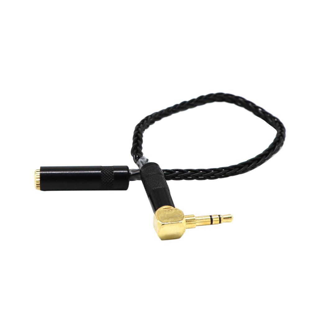 20 cm elbow 3.5 mm male to female stereo extension