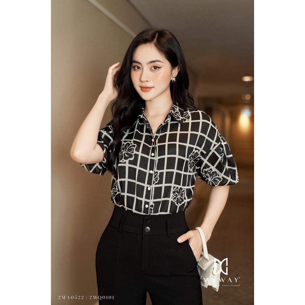 Quần Tây Nữ Ống Vảy MY WAY Xẻ Gấu Sang Chảnh 2MQ0101
