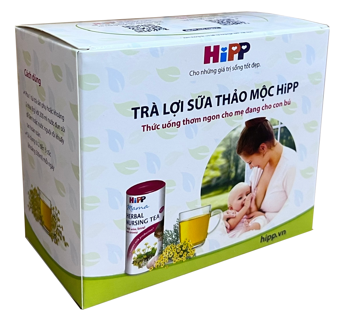 Quà tặng từ Philips Avent- Trà Cốm lợi sữa HiPP cho mẹ sau sinh