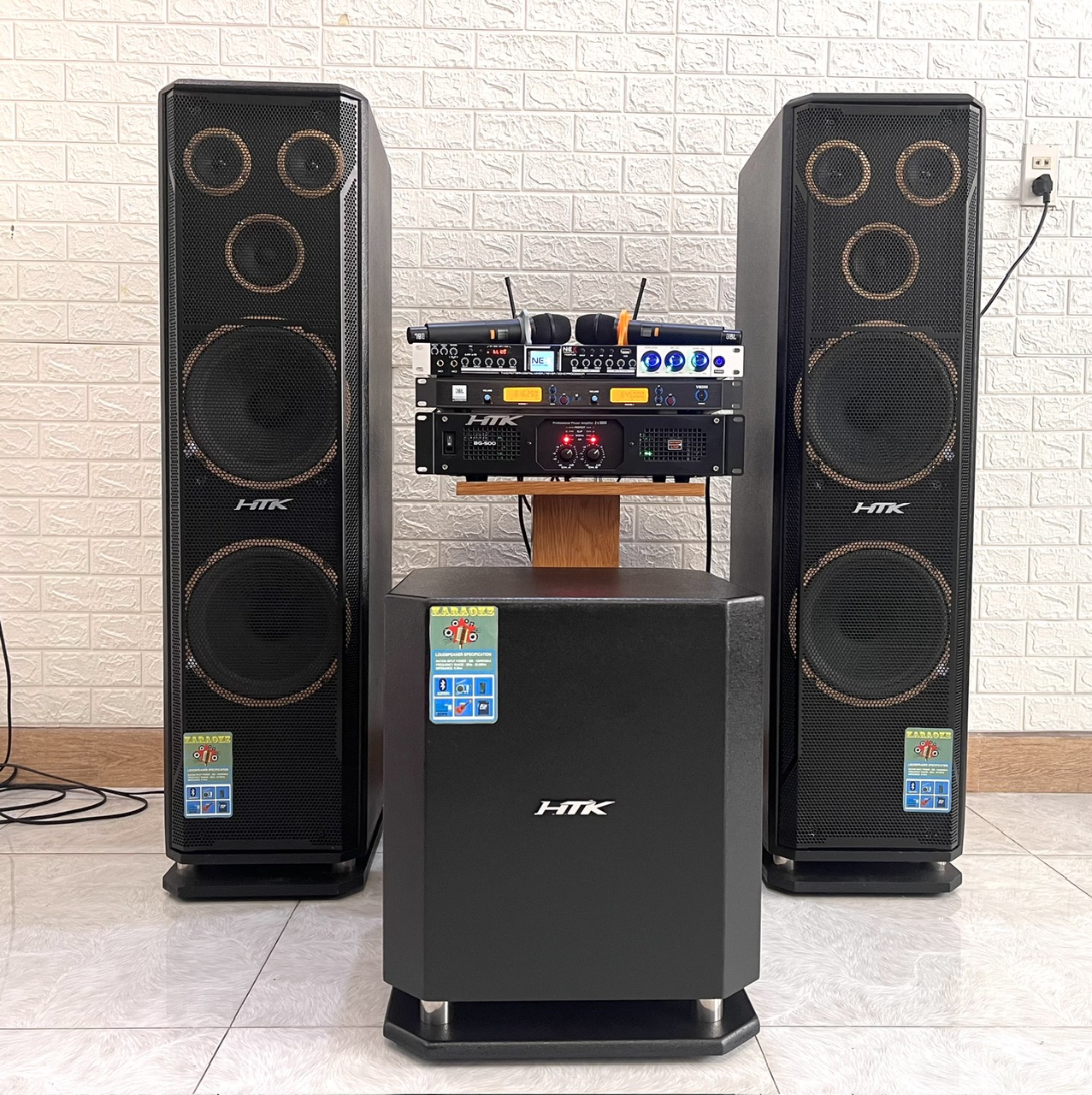 Bộ dàn karaoke và nghe nhạc PA - HTK 4500 Hải Triều