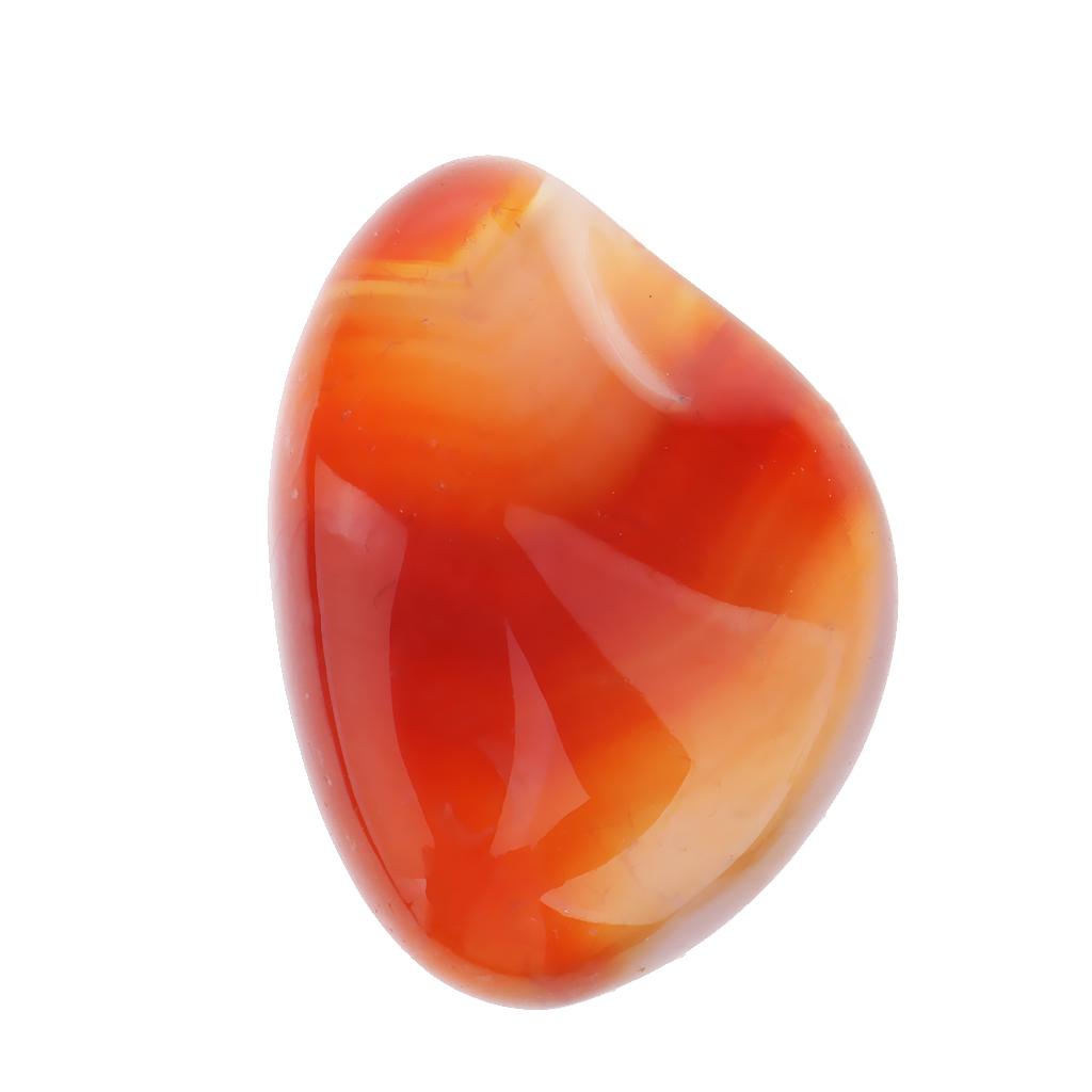 2x20-30mm Natural Agate Stone Feng Shui Reiki Ornament Stone Lucky Stone