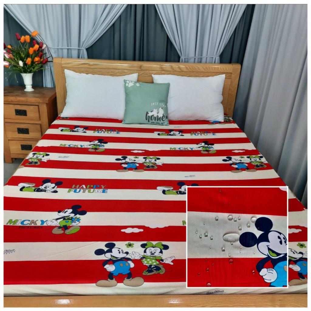 Ga chống thấm cotton NANO kháng khuẩn - 2 KHÔNG