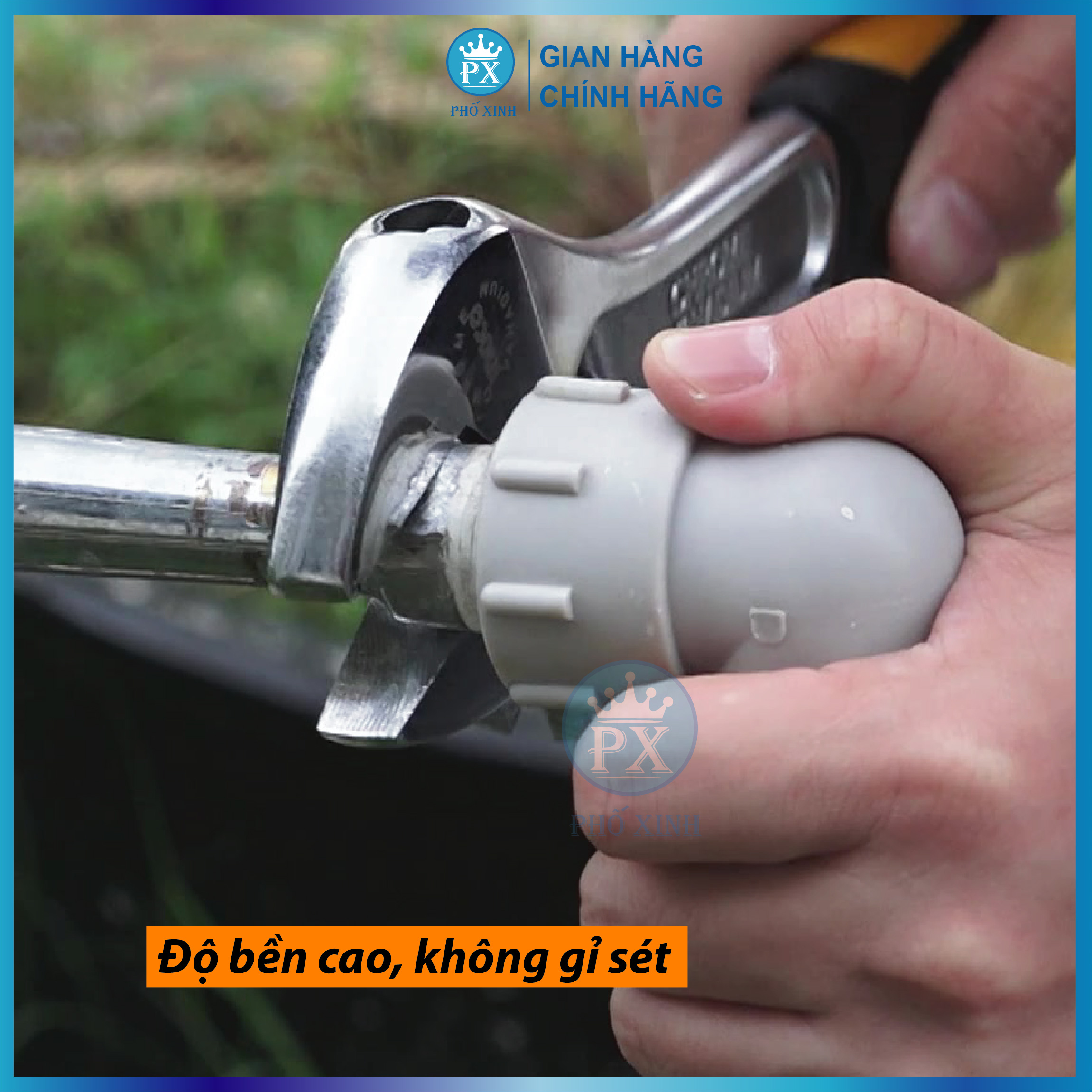 Mỏ lết công cầm tay đa năng INGCO 6&quot;, 8”, 10”, 12&quot; cờ lê thép Cr-V siêu cứng chống rỉ điều chỉnh độ mở sữa chữa tháo mở bulong