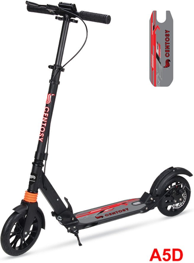 Xe trượt Scooter người lớn HAA5D cao cấp + có phanh + lo xo giảm xóc + hợp kim cao cấp