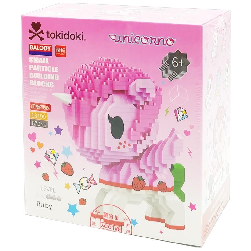 Đồ Chơi Lắp Ráp Kỳ Lân Nhiệm Màu Ruby - Balody 18199