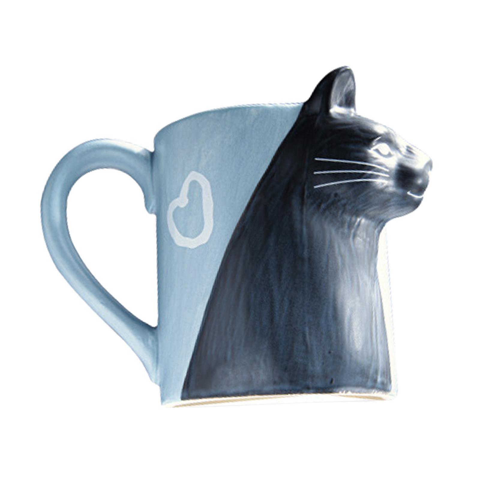 Lovely Cat Mug Camping Mug Tea Cup for Newlyweds Wedding Gift