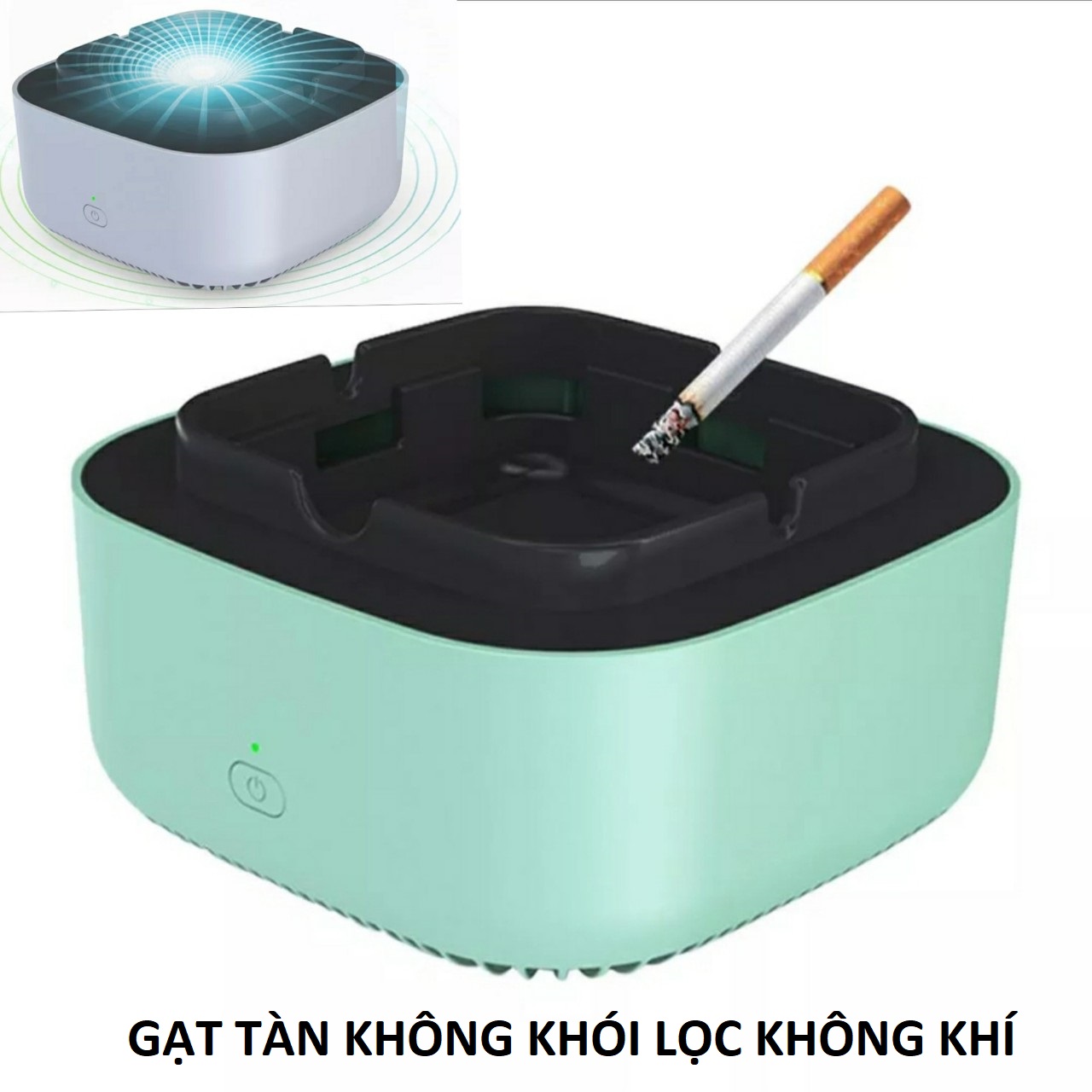 Gạt tàn không khói tạo ion lọc không khí hút khói tự động kiểu dáng sang trọng mâu mới loại tốt