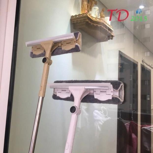 Lau kính gạt nước,lau tường,lau nhà thông minh xoay 120* độ