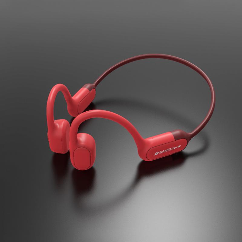 Giao hàng nhanh TG23 tai nghe bluetooth dẫn truyền xương non-ear treo cổ không dây chạy thể thao cảm biến xương năm mới