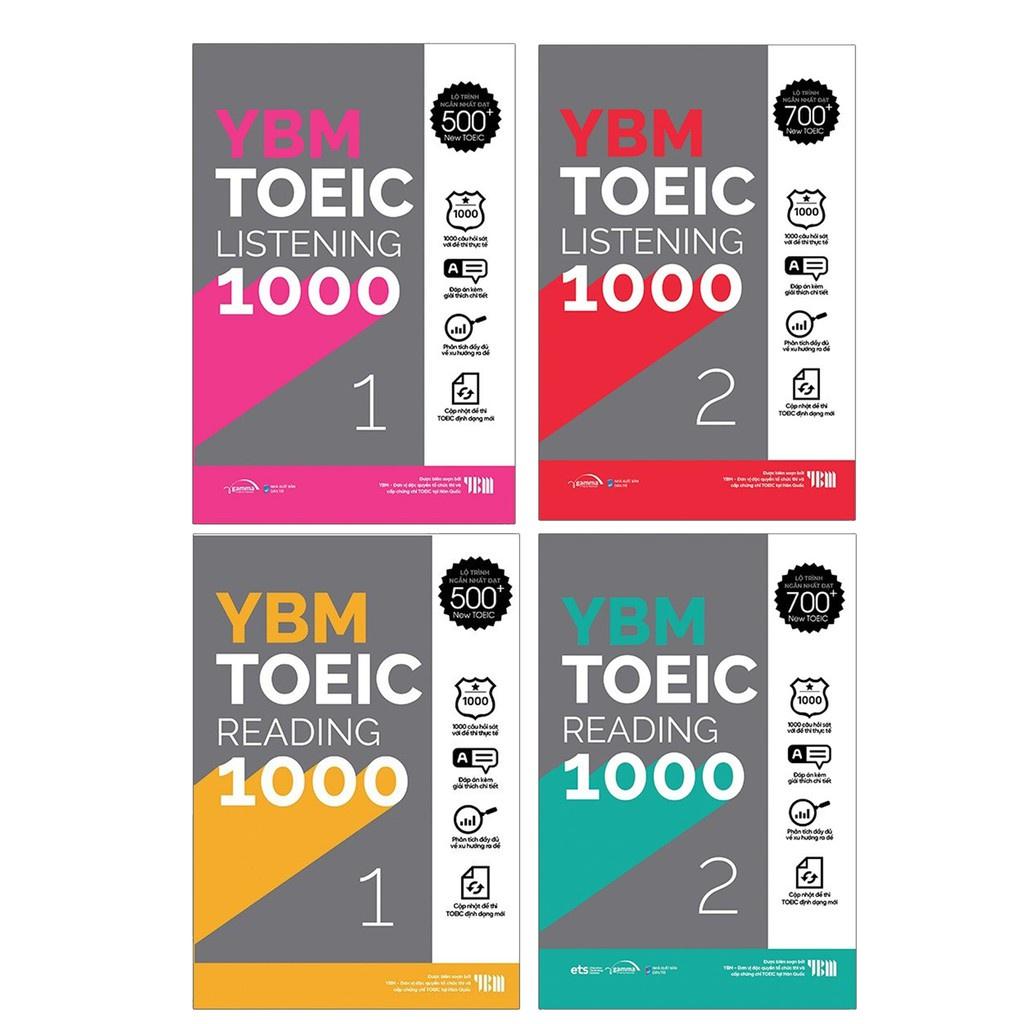 Combo YBM TOEIC 1000  - Bản Quyền