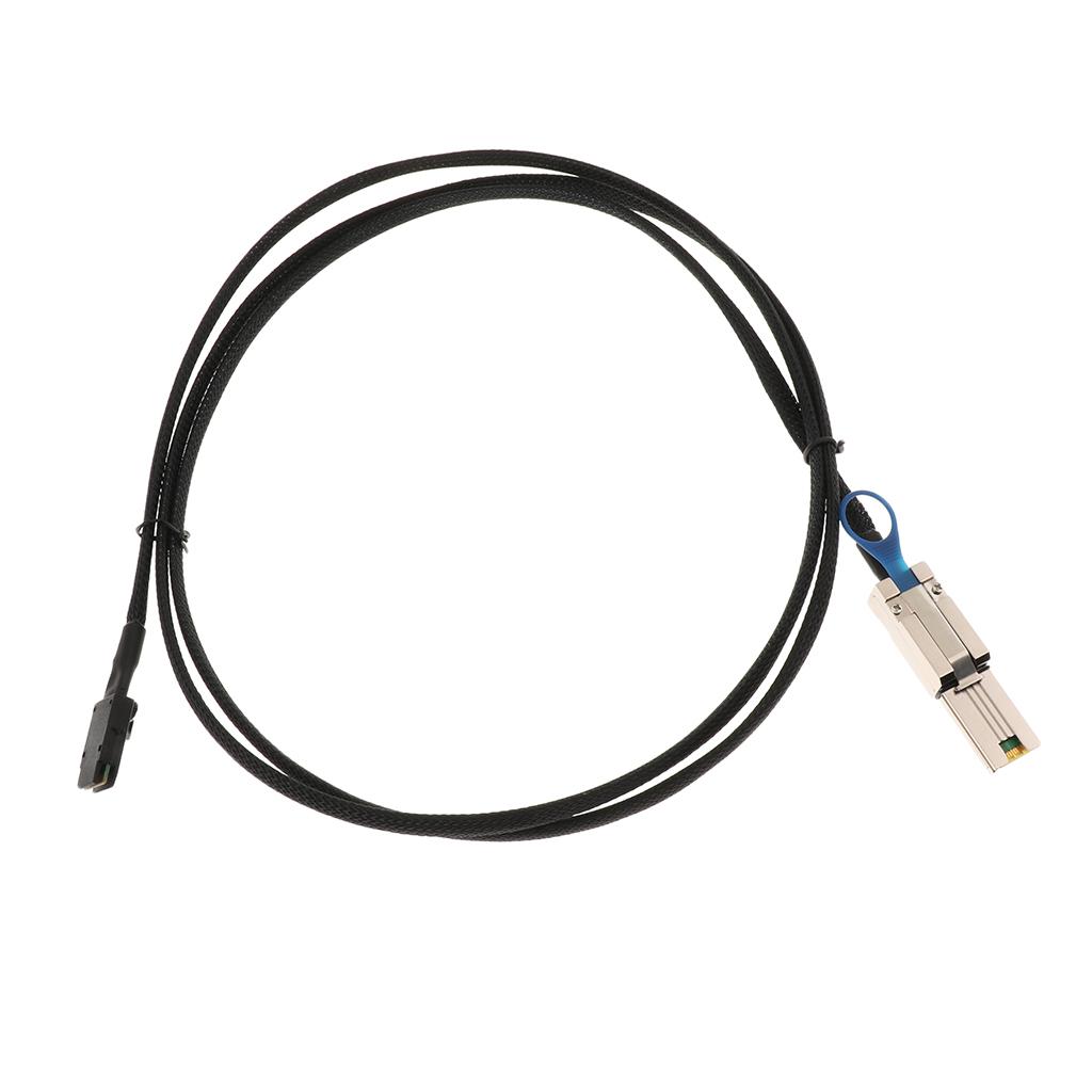 External Mini SAS SFF-8088 Male to Internal Mini SAS SFF-8087 Male Adapter Converter Cable