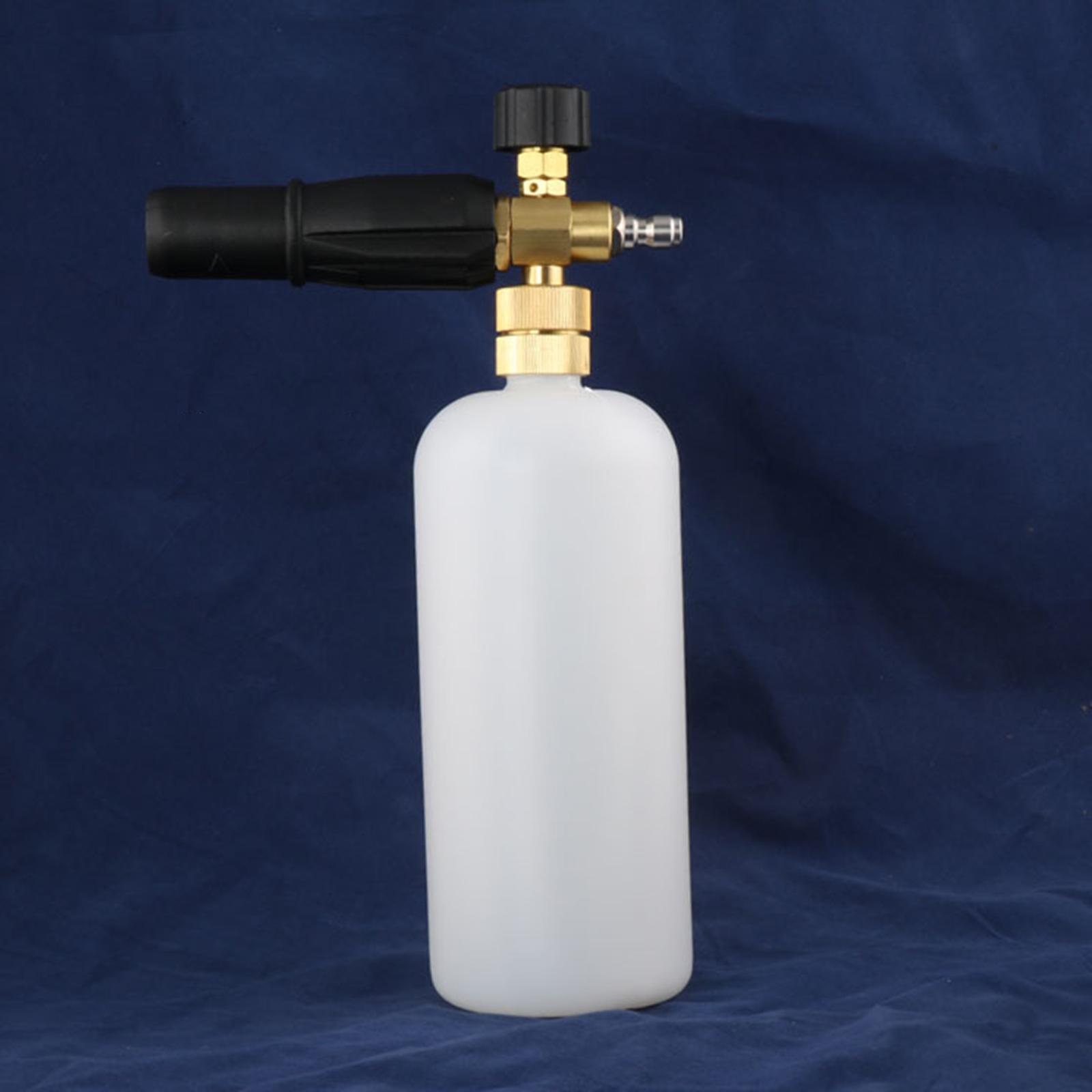 Car Foam Sprayer Bottle, Hand Pump Water Sprayer, Large Capacity 1000ml, Hand Pressure Sprayer Tank for  Lance Pressure Washer Parts