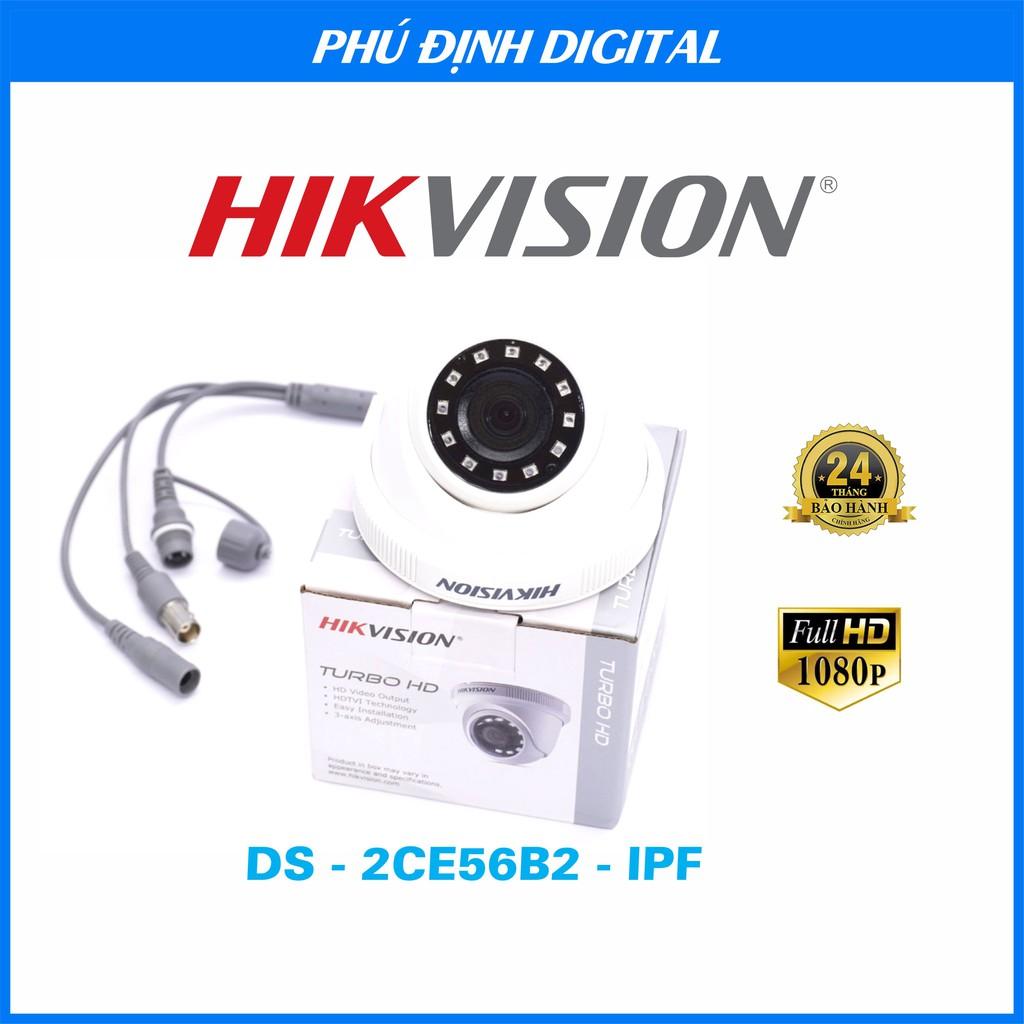 Camera Hikvision quan sát ngoài trời chống trộm siêu nét - Hàng Chính Hãng