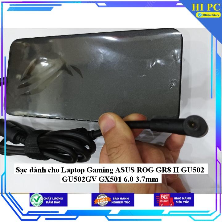 Sạc dành cho Laptop Gaming ASUS ROG GR8 II GU502 GU502GV GX501 6.0 3.7mm - Kèm Dây nguồn - Hàng Nhập Khẩu