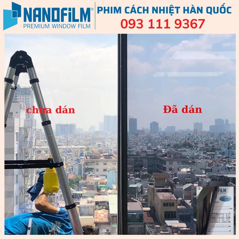 Phim cách nhiệt dán kính chống nắng cản UV 100%