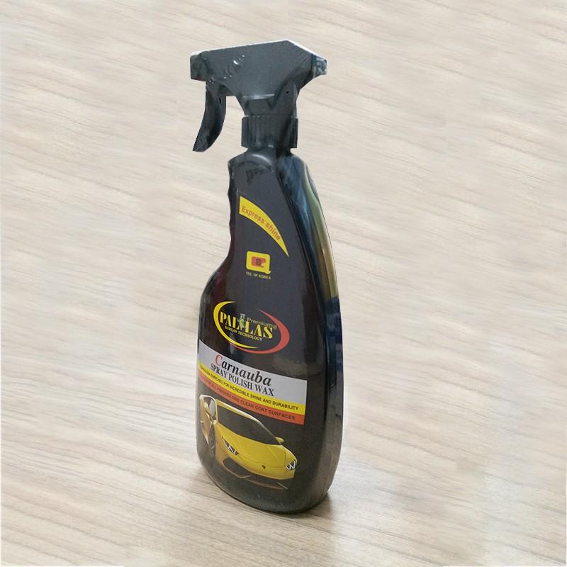 Dung dịch dưỡng bóng sơn xe Spray Polish Wax 700ml,chai xịt dưỡng bóng sơn xe máy,làm nổi bật màu sắc sơn_P-0701