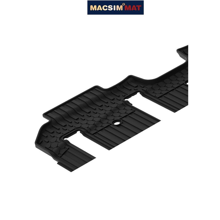 Thảm lót sàn xe ô tô Toyota Sienna 2021 Nhãn hiệu Macsim 3W chất liệu nhựa TPE đúc khuôn cao cấp - màu đen