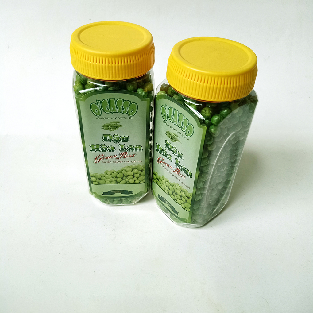 Combo 2 Hộp Đậu Hòa Lan Sấy Giòn Vị Muối O'Casso 275g