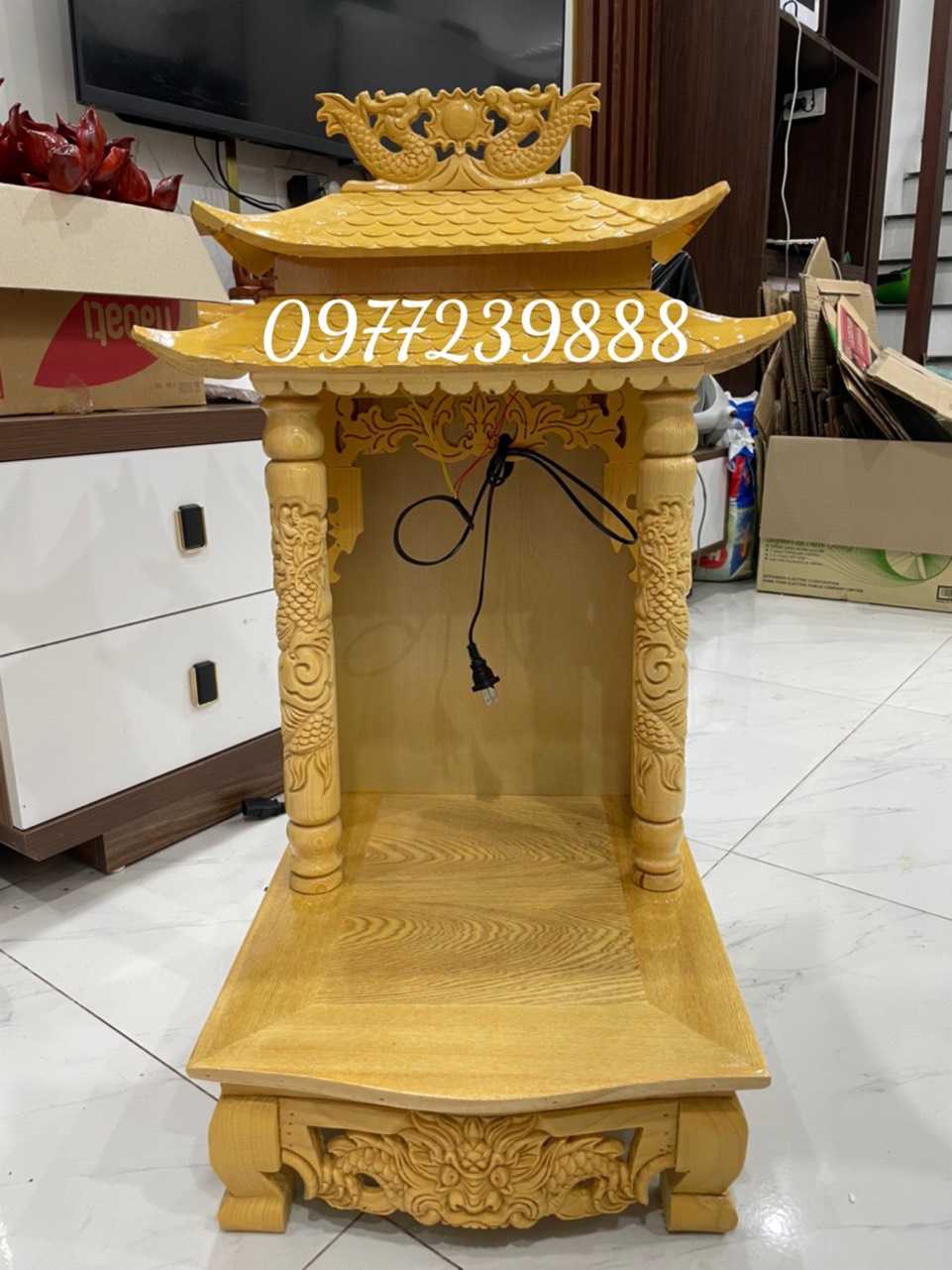 bàn thờ thần tài 41cm