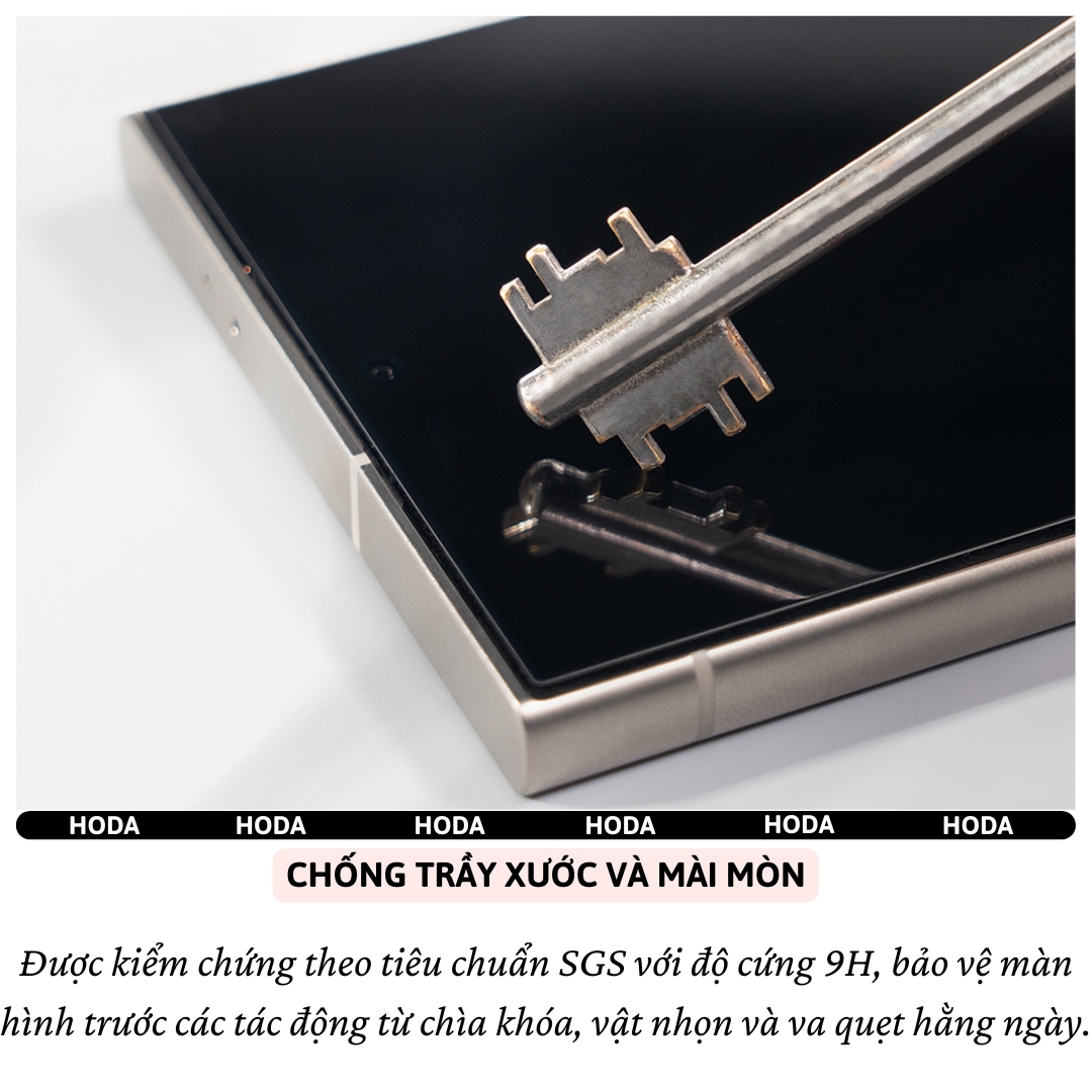 Kính cường lực Full viền màn hình cho Samsung Galaxy S24 Ultra / S25 Ultra / S26 Ultra hiệu Hoda 0.21mm - Kính Chống Xước 9H, Chống Nổ, Bảo Vệ Toàn Màn Hình iPhone, Nano Chống Bẩn, Trong Suốt Crystal Clear, Tăng Cường Gấp Đôi- Hàng nhập khẩu