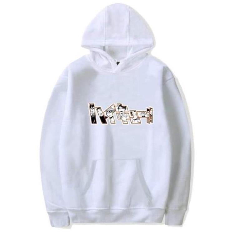 Áo Hoodie Dài Tay Anime- Haikyuu Anime Karasuno High School Nam Nữ Cực HOT