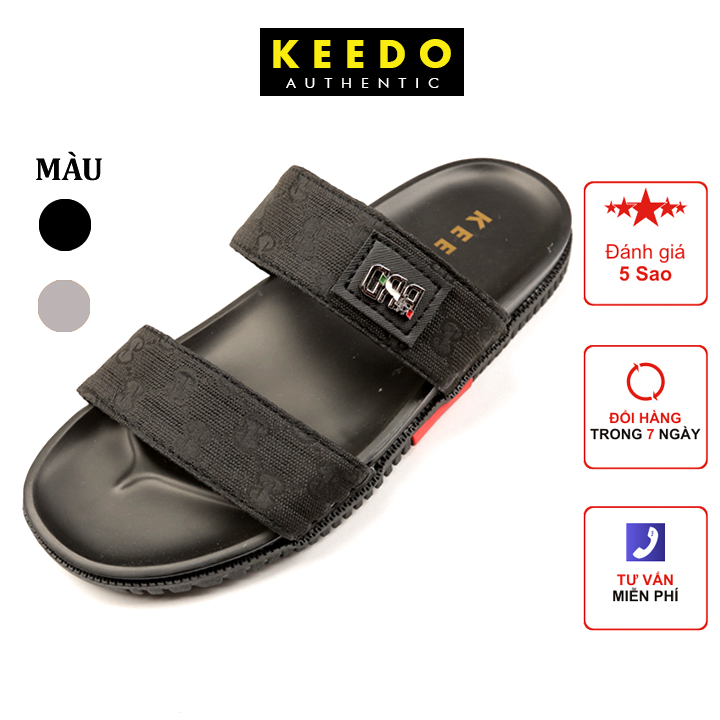 Dép Hai Quai Ngang Nam KEEDO-KD1705 Full hộp siêu bền