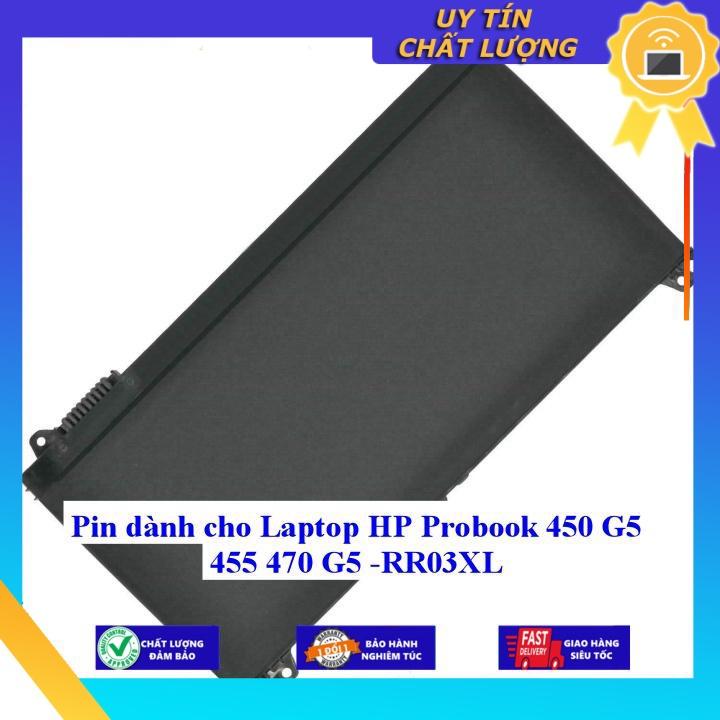 Pin dùng cho Laptop HP Probook 450 G5 455 470 G5 - RR03XL - Hàng chính hãng  MIBAT1165