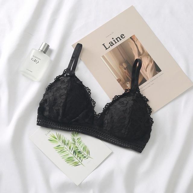 Bộ Bra Ren Ngàn Hoa Mút Mỏng 8838