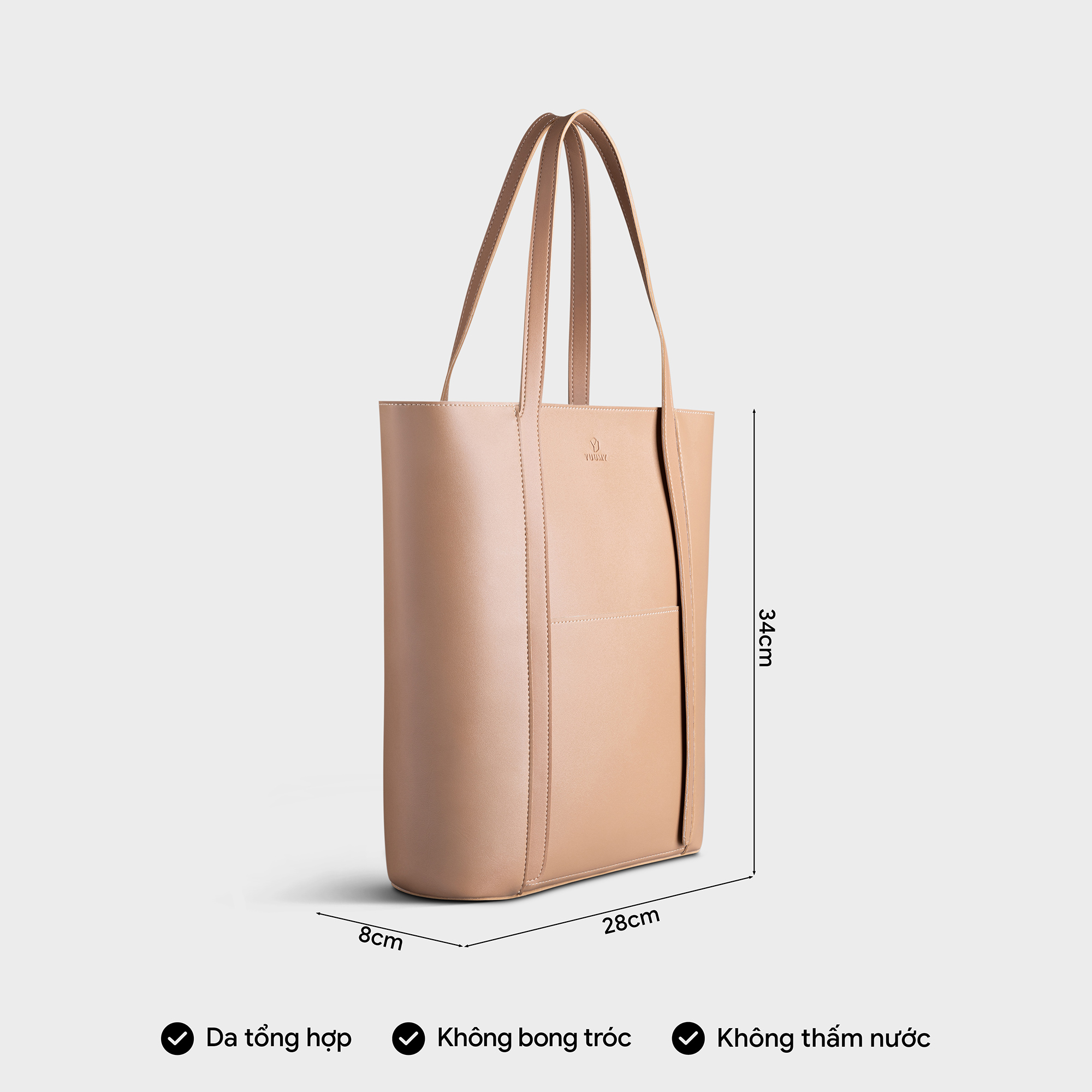 Túi Yuumy ( Thời trang nữ công sở dáng đứng cỡ trung - Túi xách da Seasand YTX35 )