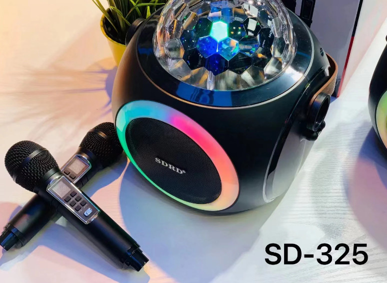 Loa Karaoke Bluetooth SDRD SD-325 Bass Mạnh Led Vũ Trường 3 Chế Độ Ánh Sáng Chuyên Nghiệp Âm Thanh Lớn Hát Hay