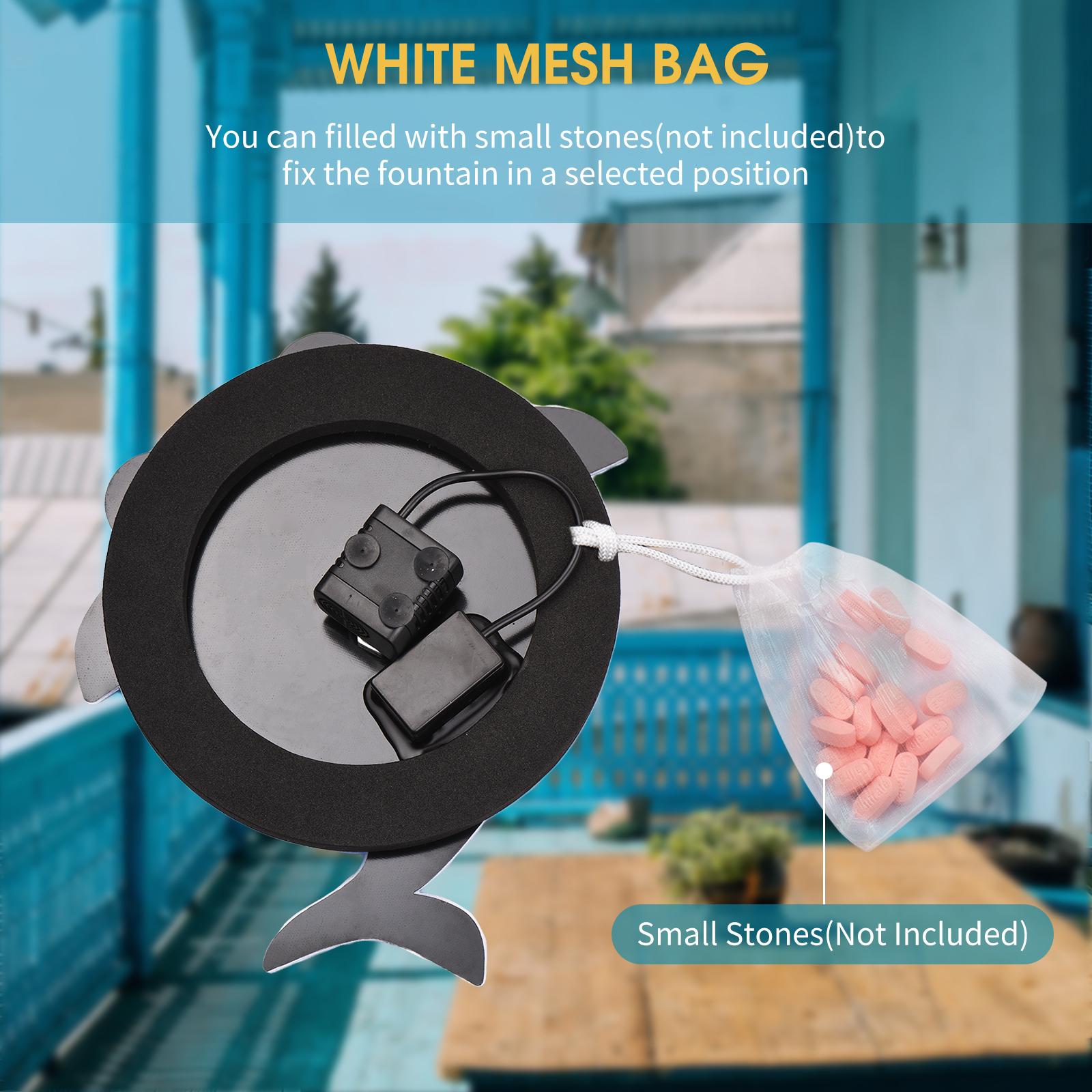 Đài Phun Nước Năng Lượng Mặt Trời Cá Voi Dễ Thương Với 4 Vòi Phun 2W