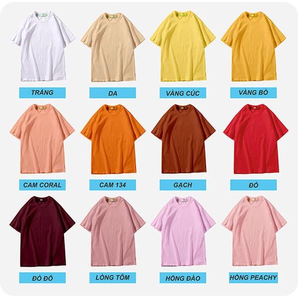 ÁO thun đồng phục cổ tròn lớp màu Patchy. áo lớp giá tận xưởng in theo yêu cầu