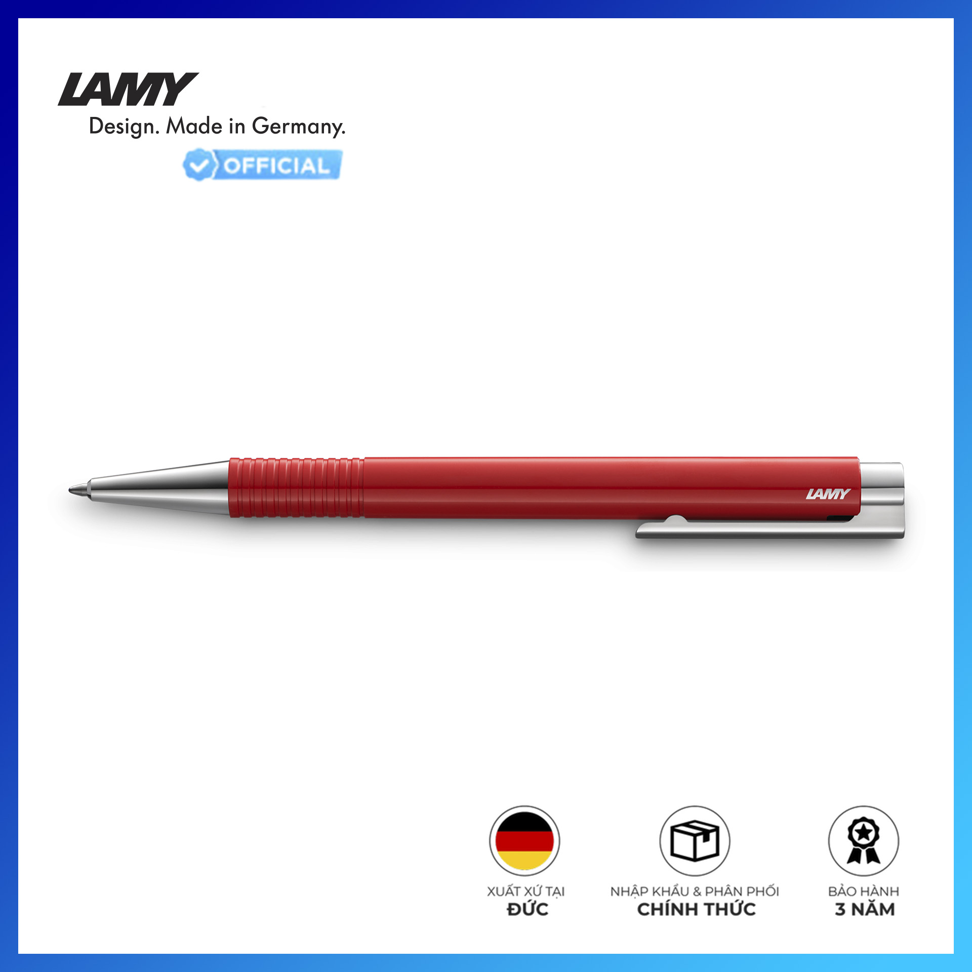 Viết Lamy Logo M+ Ballpoint 4030227 - Đỏ