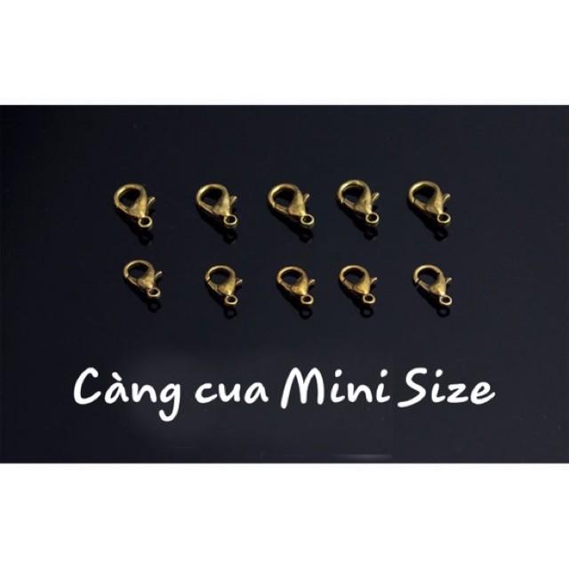 Móc khoá càng cua mini size 3 màu lựa chọn