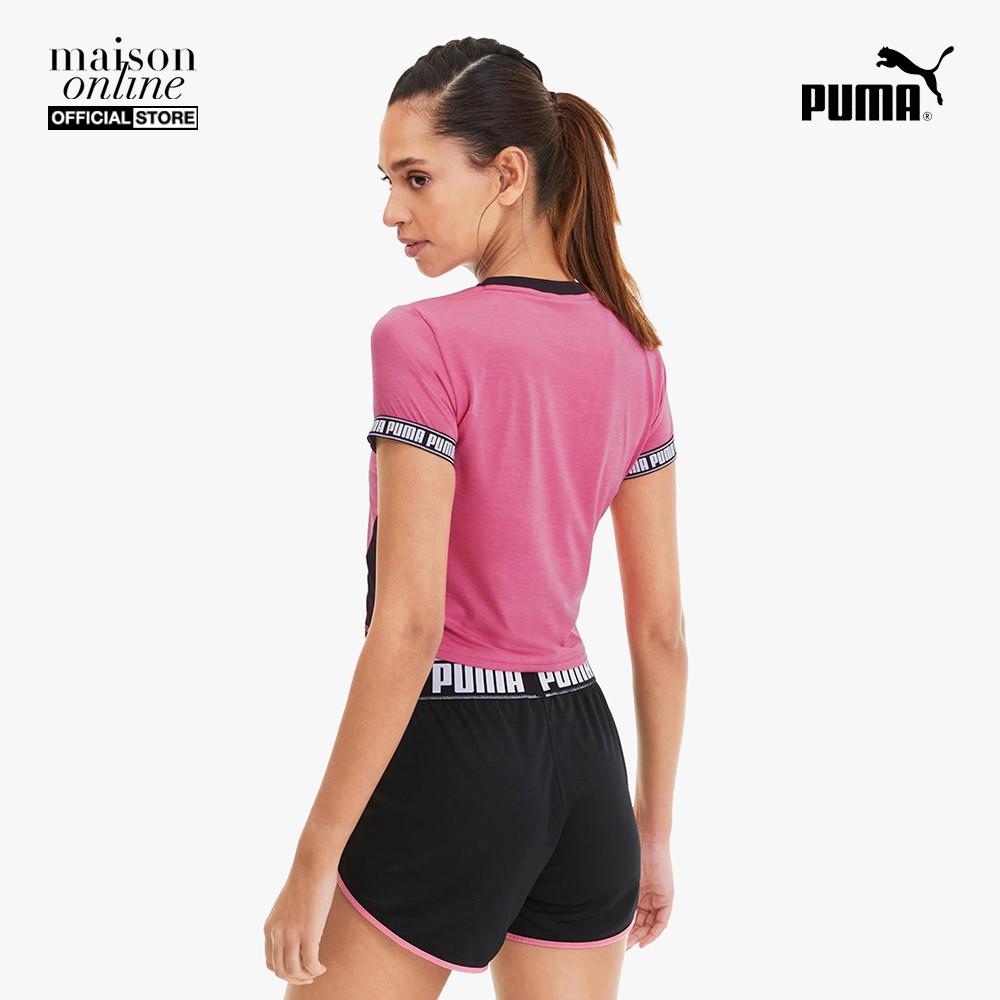 PUMA - Áo croptop nữ tay ngắn Last Lap 519042