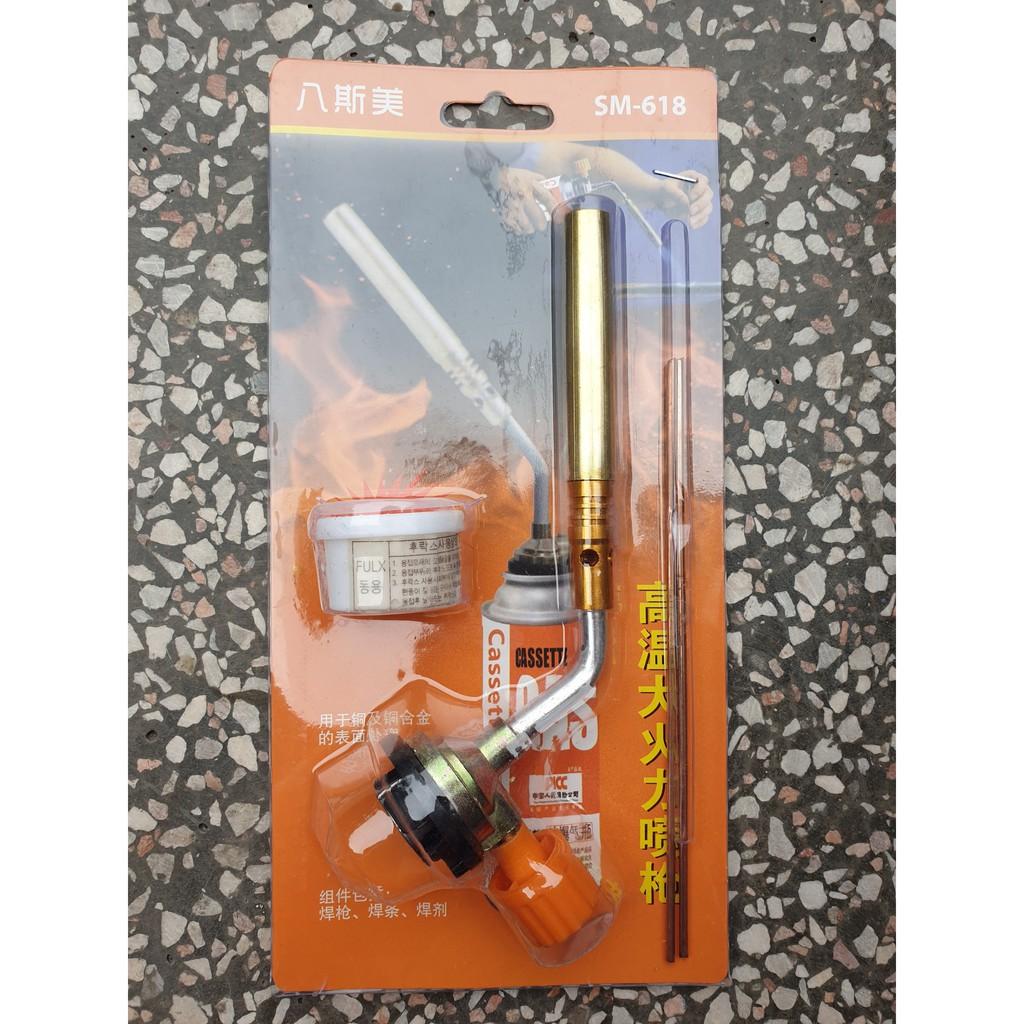 Khò gas đồng có kim dùng cho bình ga mini