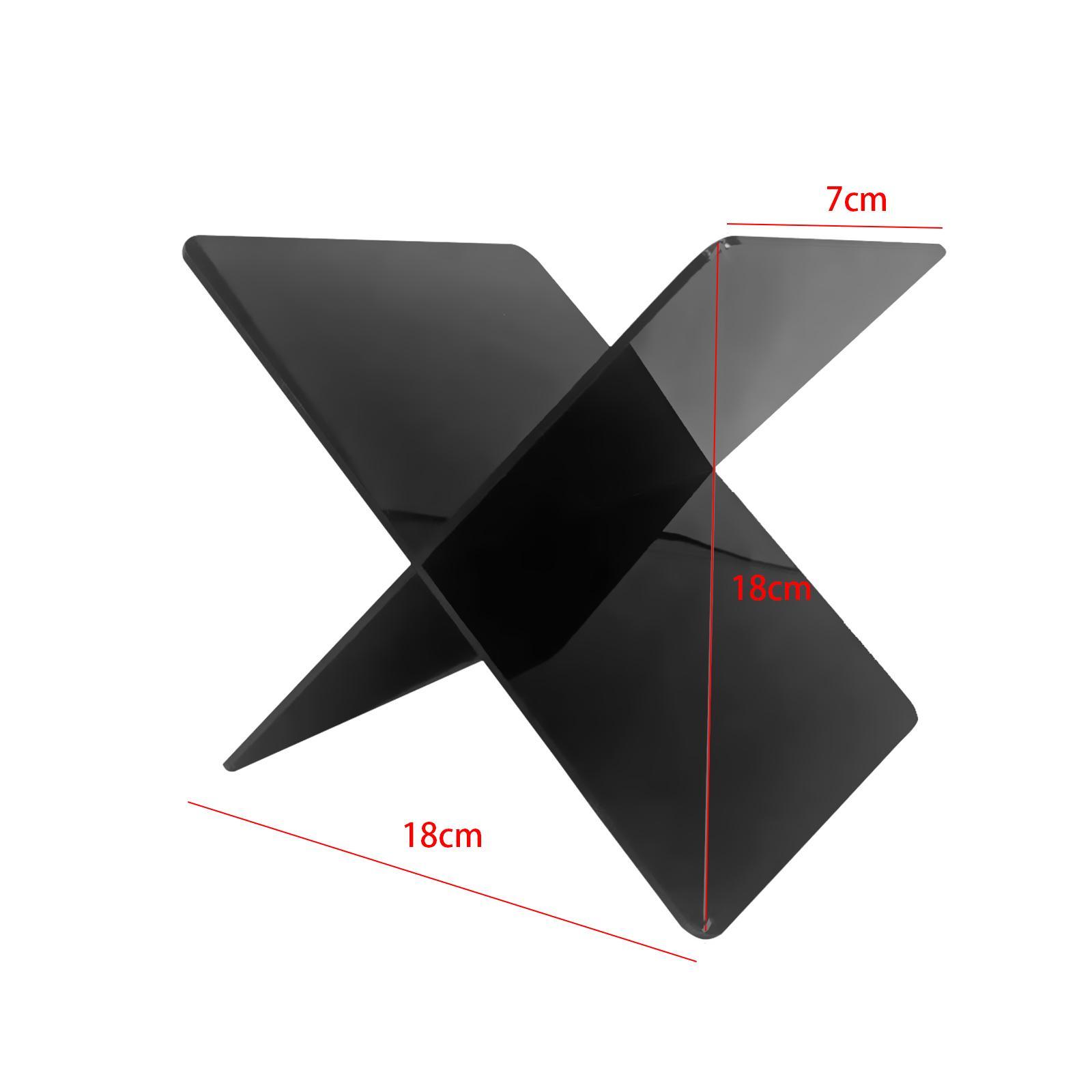 Acrylic Book Stand Transparent Clear Acrylic Book Holder for Counter Kitchen