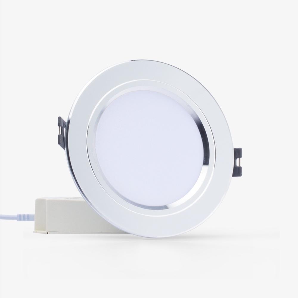 Đèn LED Rạng Đông âm trần downlight đổi màu 7W Model: AT10 ĐM 90/7W