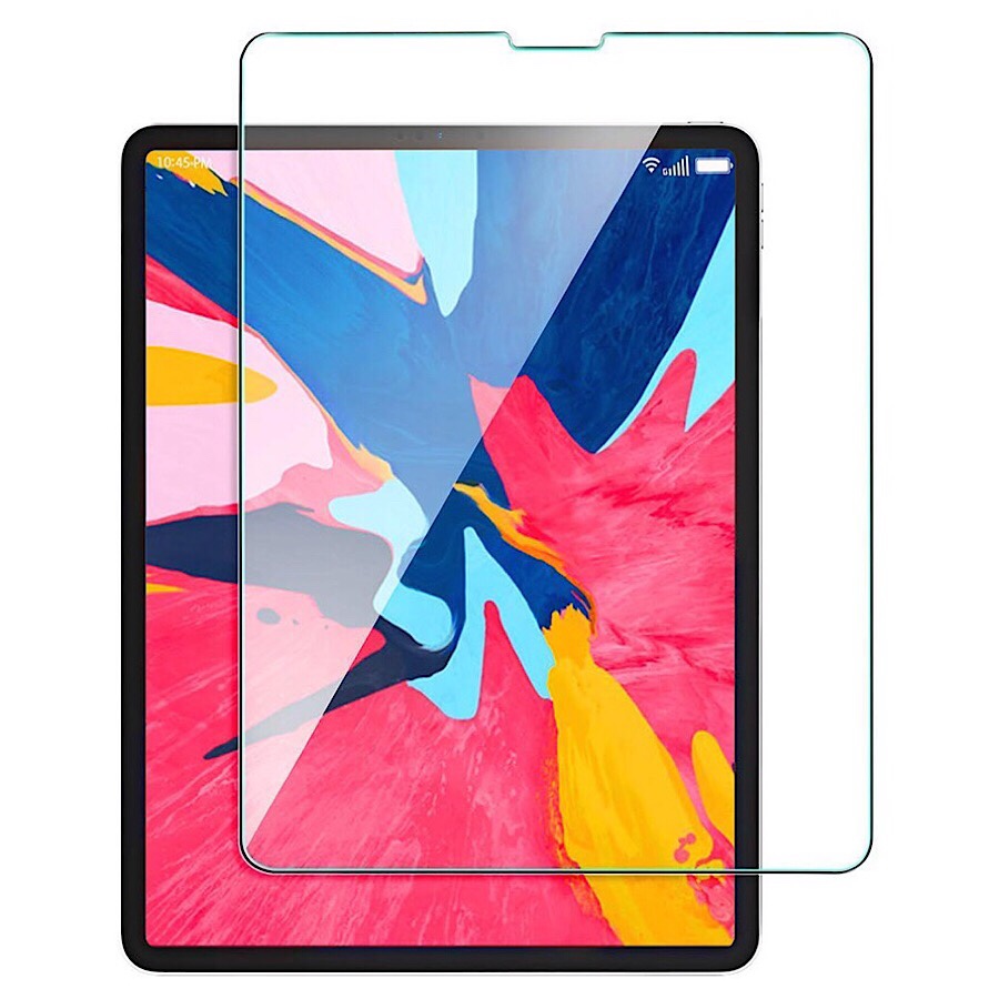 Miếng dán cường lực màn hình cho iPad Pro 12.9 inch New 2018 chuẩn 9H (1 hộp có 2 miếng dán) 2 trong 1 - hàng nhập khẩu