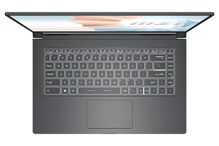 Laptop MSI Modern 15 A5M R7 5700U/8GB/512GB/15.6&quot;F/Túi/Chuột/Win11/(237VN)/Xám - Hàng chính hãng