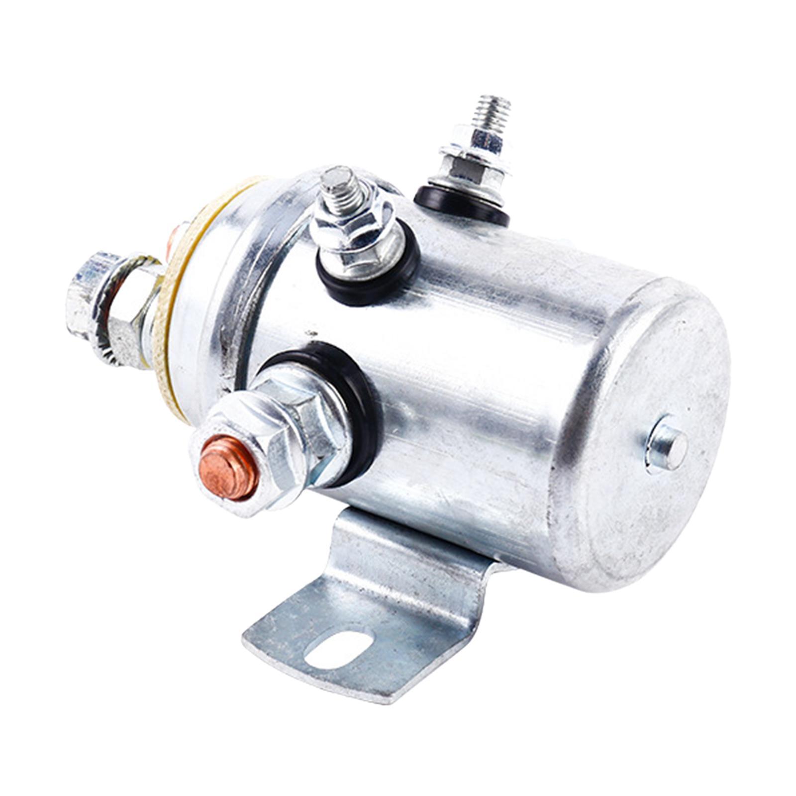 Switch Relay Solenoid 3 Terminal Marine 12V 600A Winch Contactor Continuous Solenoid Relay