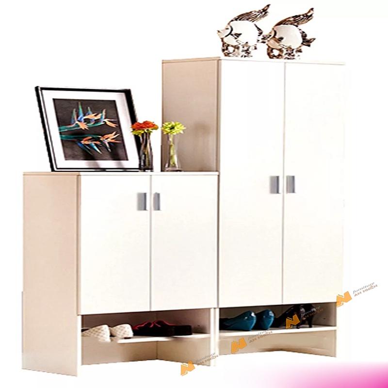 Made in VN - Tủ đựng giày dép bằng gỗ công nghiệp - gỗ mdf 17mm công ty Mộc Phát độ bền trên 30 năm AN084